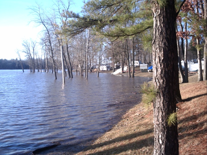 Sail Boat in the campground