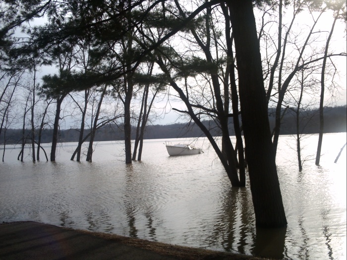 Sail Boat has not floated away