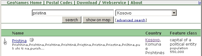 YoWindow - Kosovo on geonames.org.jpg