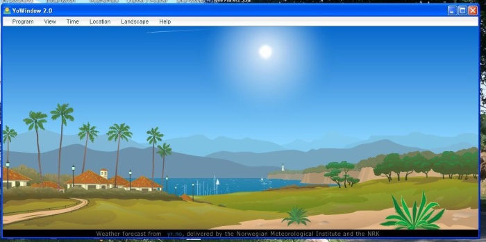 WinXP Desktop - Contrast of mountains is Perfect!!