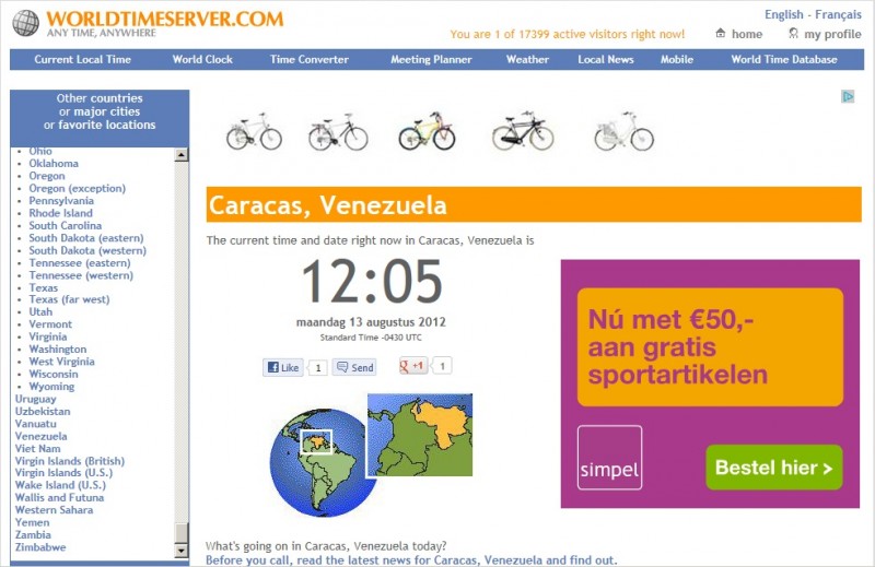 WorldTimeServer Caracas.jpg