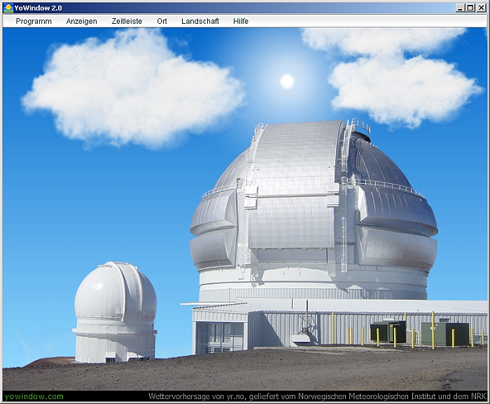 YoWindow - Screenshot Keck Telescope on Mauna Kea, Hawaii, USA.jpg
