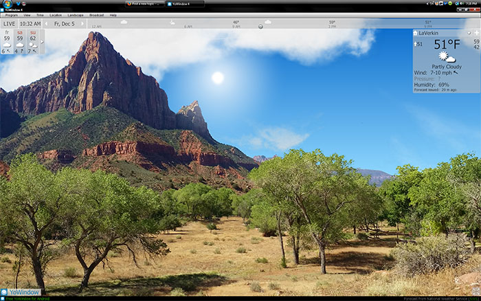 2 files - screenshot and png landscape