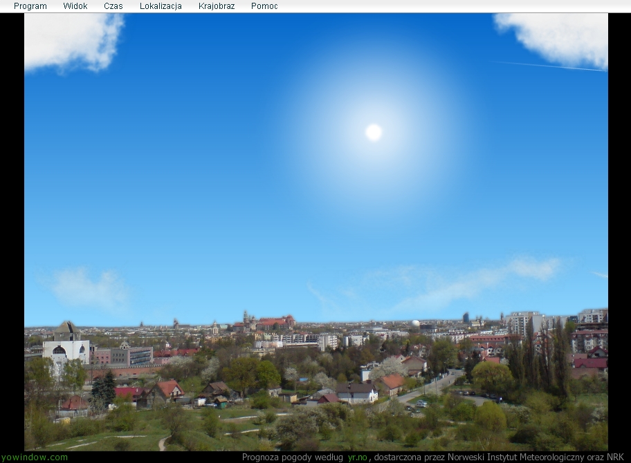 Krakow, the view from Zakrzowek