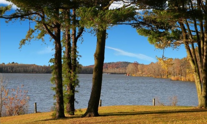 Autumn Day By The Lake.JPG