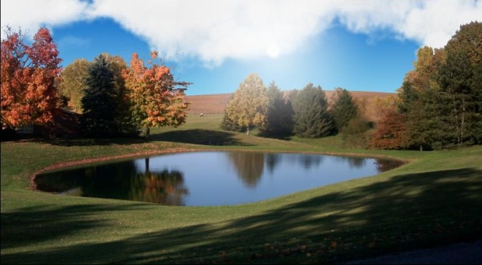 Farm Pond At Autumn.JPG