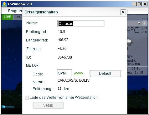 YoWindow - Caracas (Venezuela) - used Metar 11km away.jpg