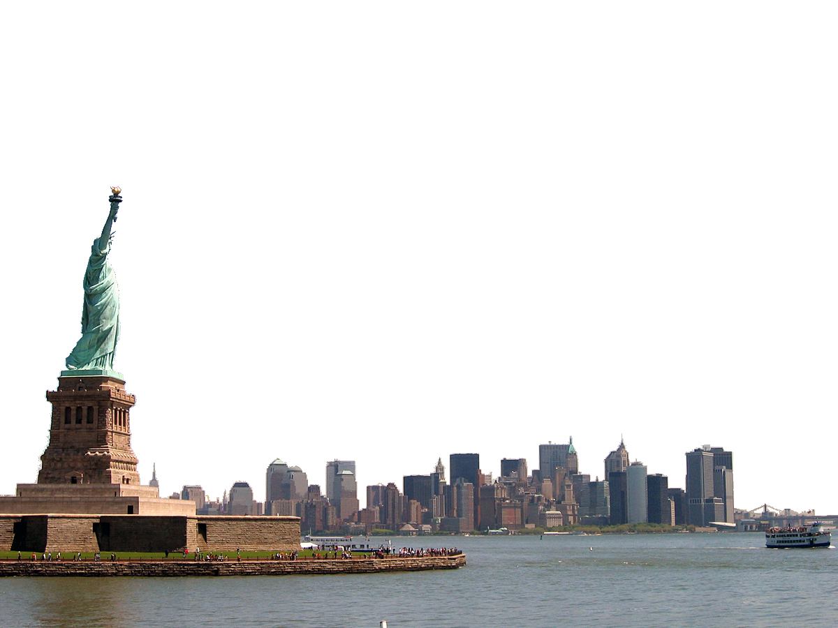 New York with Statue of Libetry