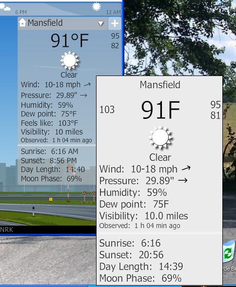 Look at Sunset and Day Length