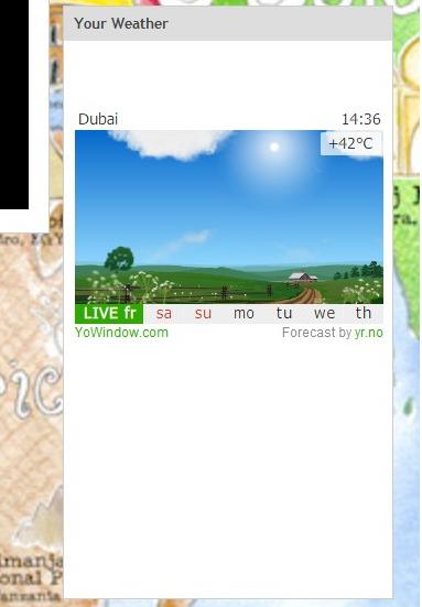 Notice the space above and below the widget, how do I get rid of it?