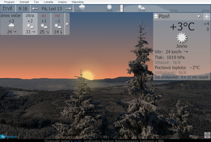 Sumava winter - Polednik landscape preview