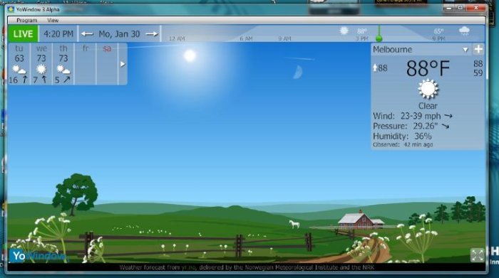 YoWindow 3 Millie Frozen in Time.JPG