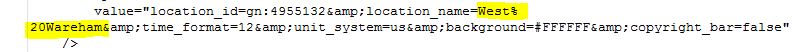 Widget Code &gt; Change Name