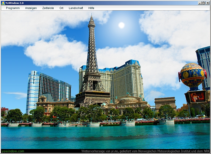 YoWindow - Screenshot Las Vegas, Parisian hotel, Nevada, USA.jpg