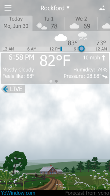 With humidity