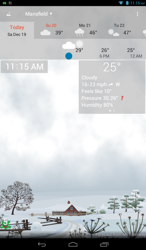 Daylight in Mansfield