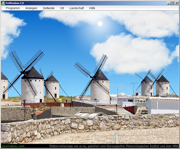 YoWindow - Screenshot La Mancha Windmills, Spain.jpg